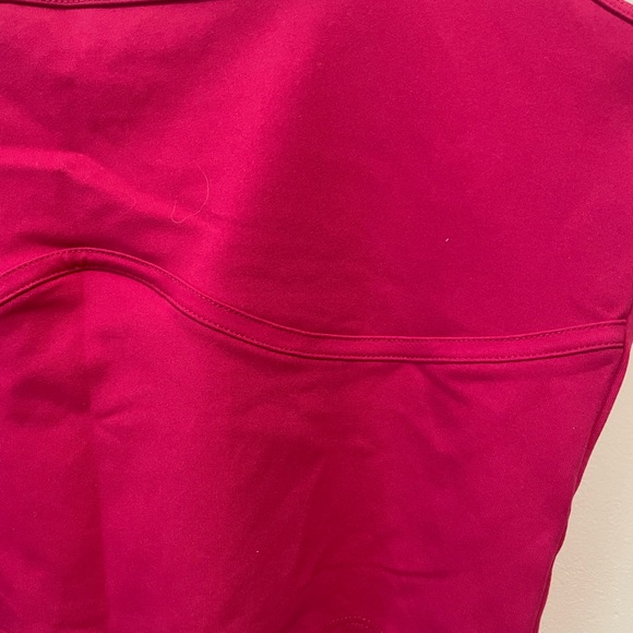 Abercrombie & Fitch Hot Pink Crop - Picture 2 of 4